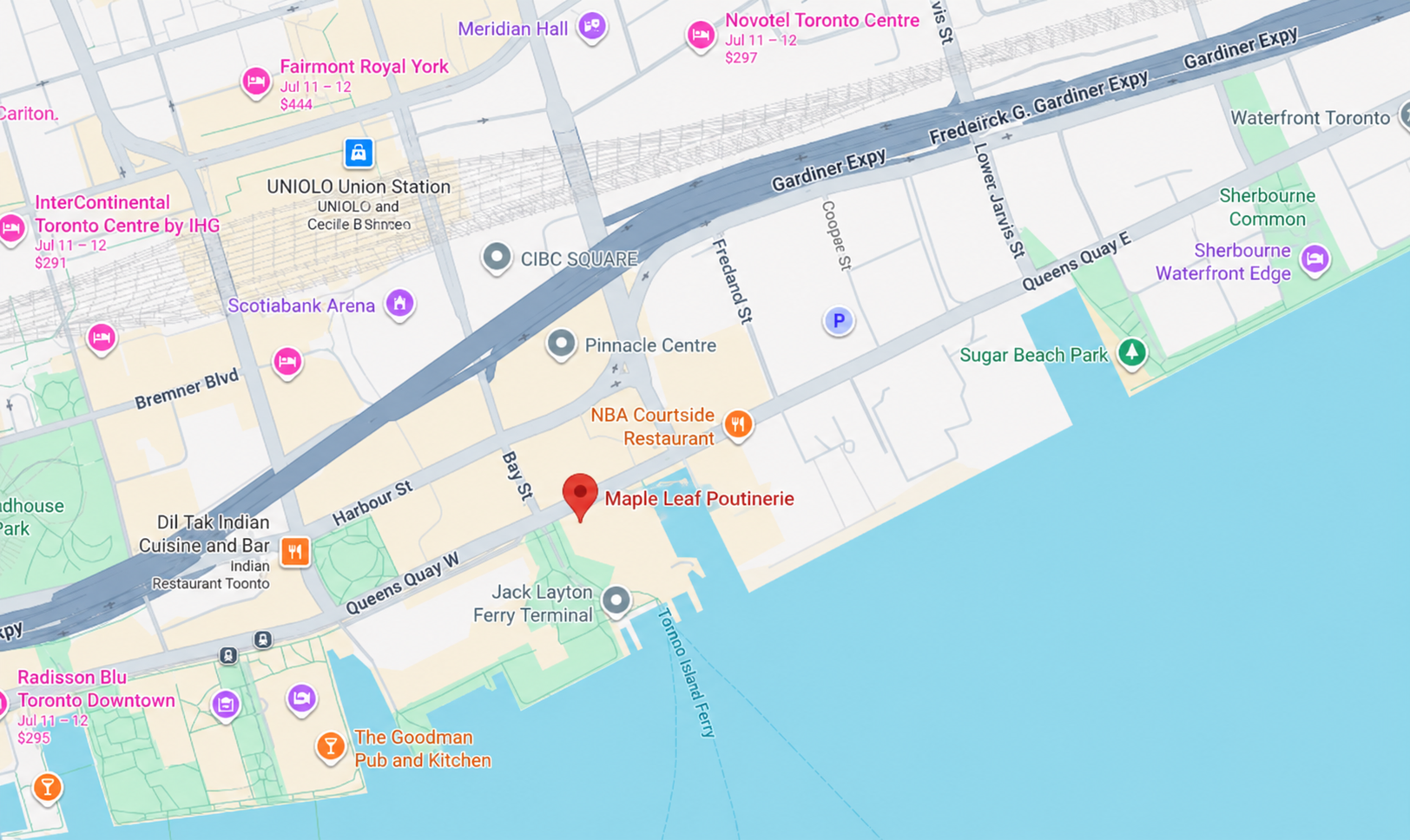 Picture of google maps showing picture 